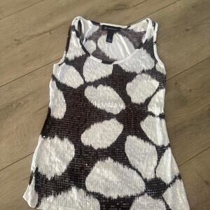 Hm black white sequin